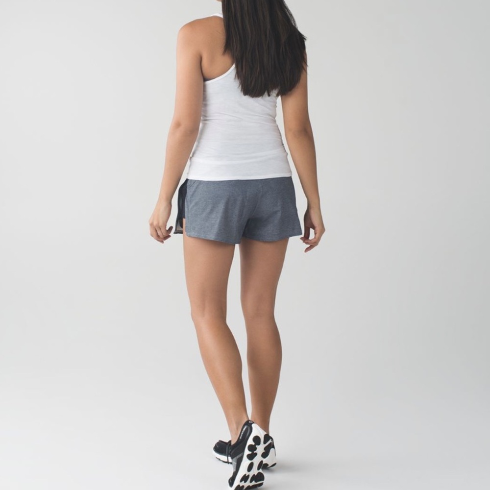 lululemon &go‎ On The Go Short Heather Greyt Deep Coal - Picture 4 of 12